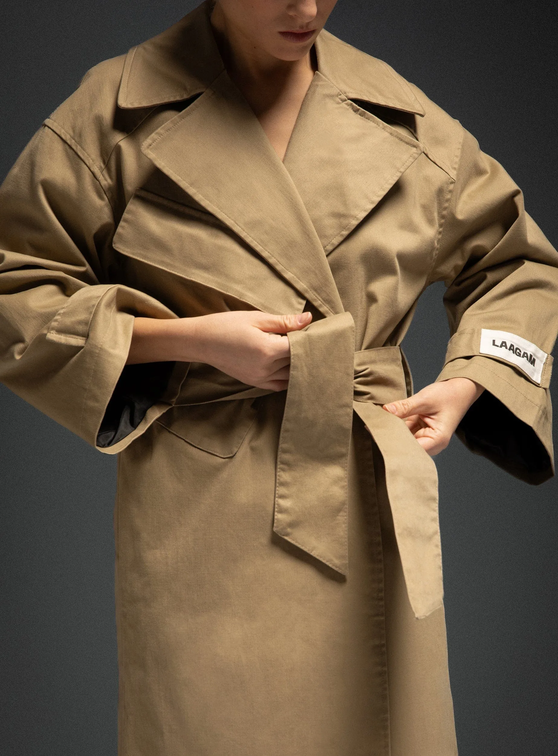 LONDRES BEIGE TRENCH sold by LAAGAM product image thumbnail 5