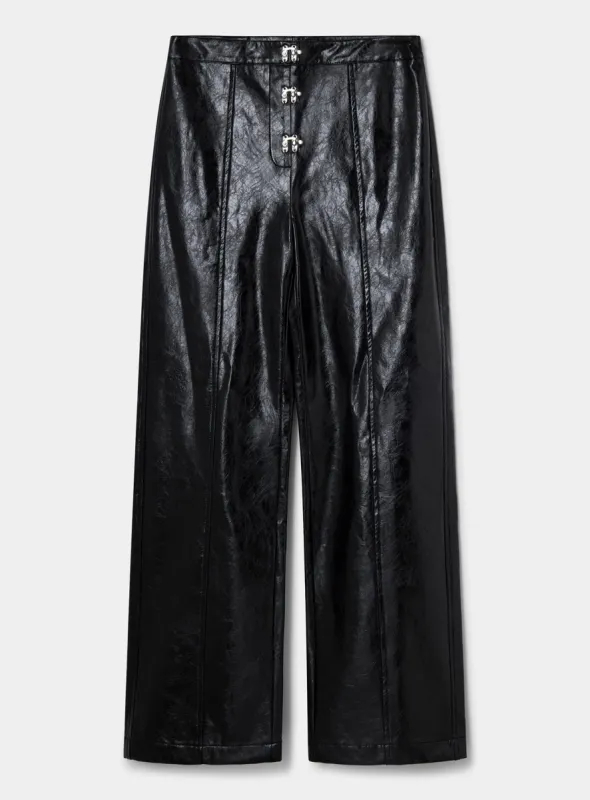 RONNIE BLACK PANTS sold by LAAGAM