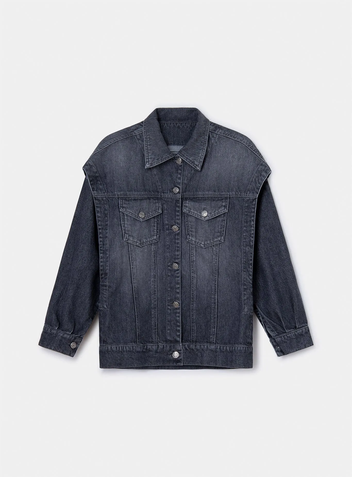 DE-NIMES GREY JACKET sold by LAAGAM