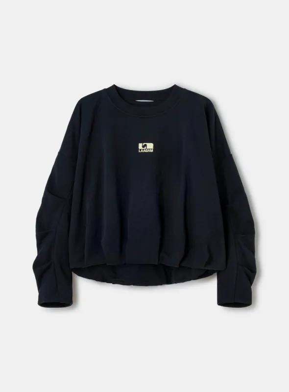 KELLY BLACK SWEATSHIRT sold by LAAGAM
