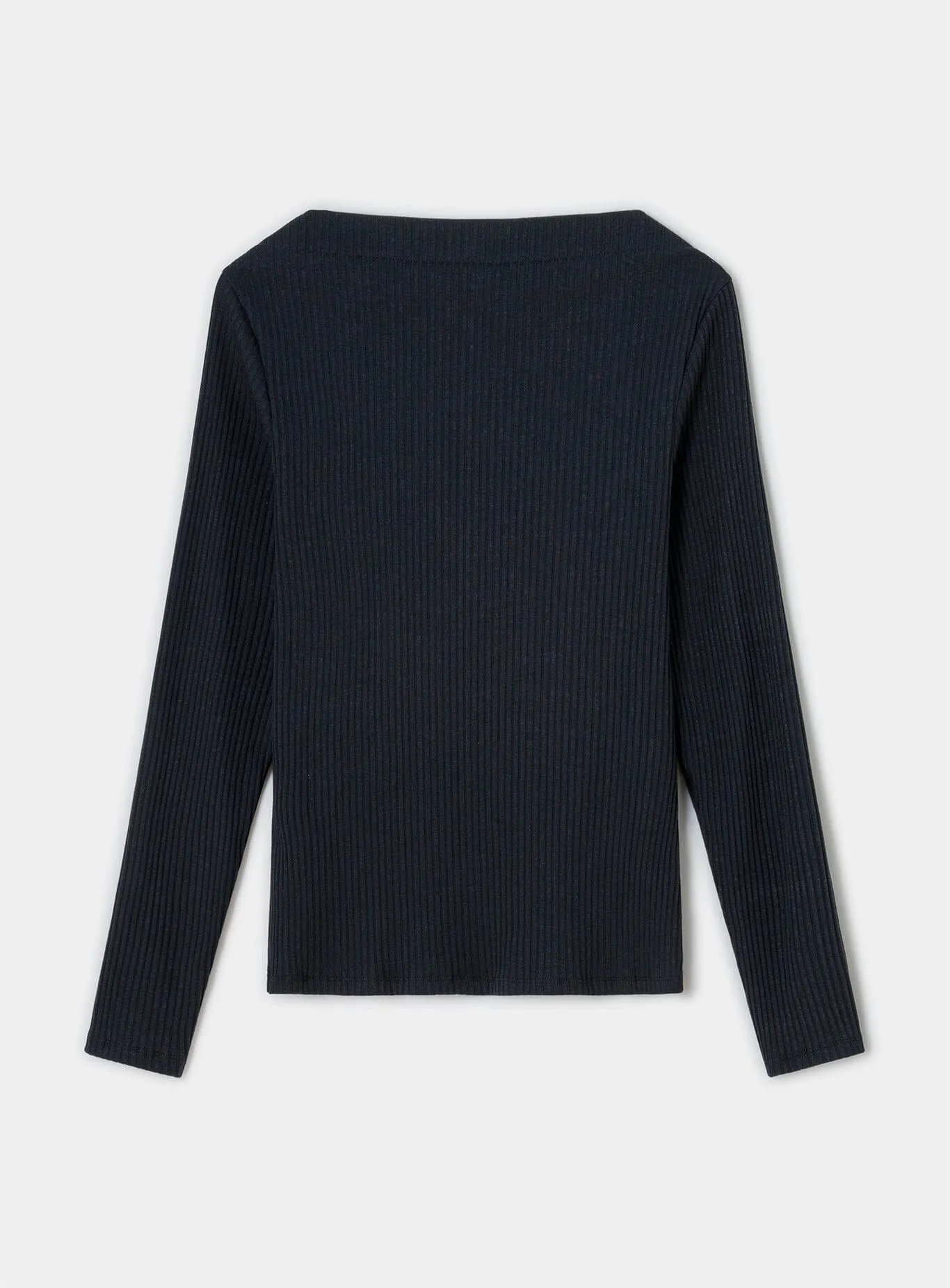 EMORY BLACK LONGSLEEVE T-SHIRT sold by LAAGAM product image thumbnail 3