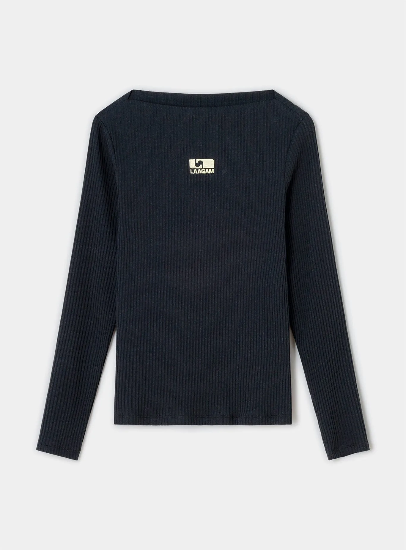 EMORY BLACK LONGSLEEVE T-SHIRT sold by LAAGAM