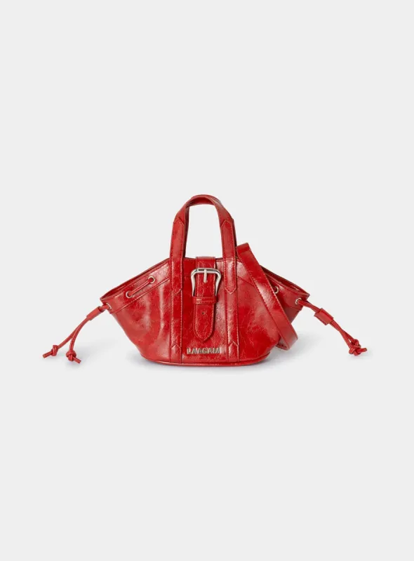MINI DARLING RED BAG sold by LAAGAM