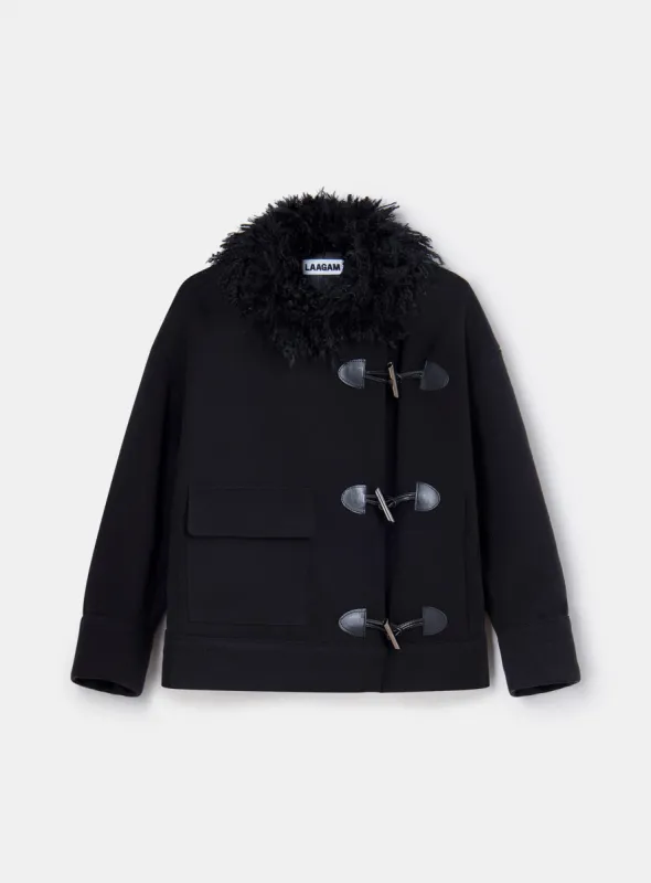 SHILOH SHORT COAT sold by LAAGAM