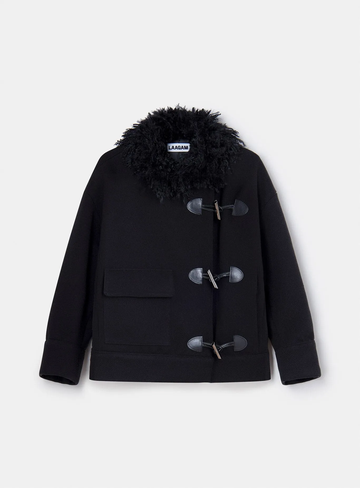 SHILOH SHORT COAT sold by LAAGAM