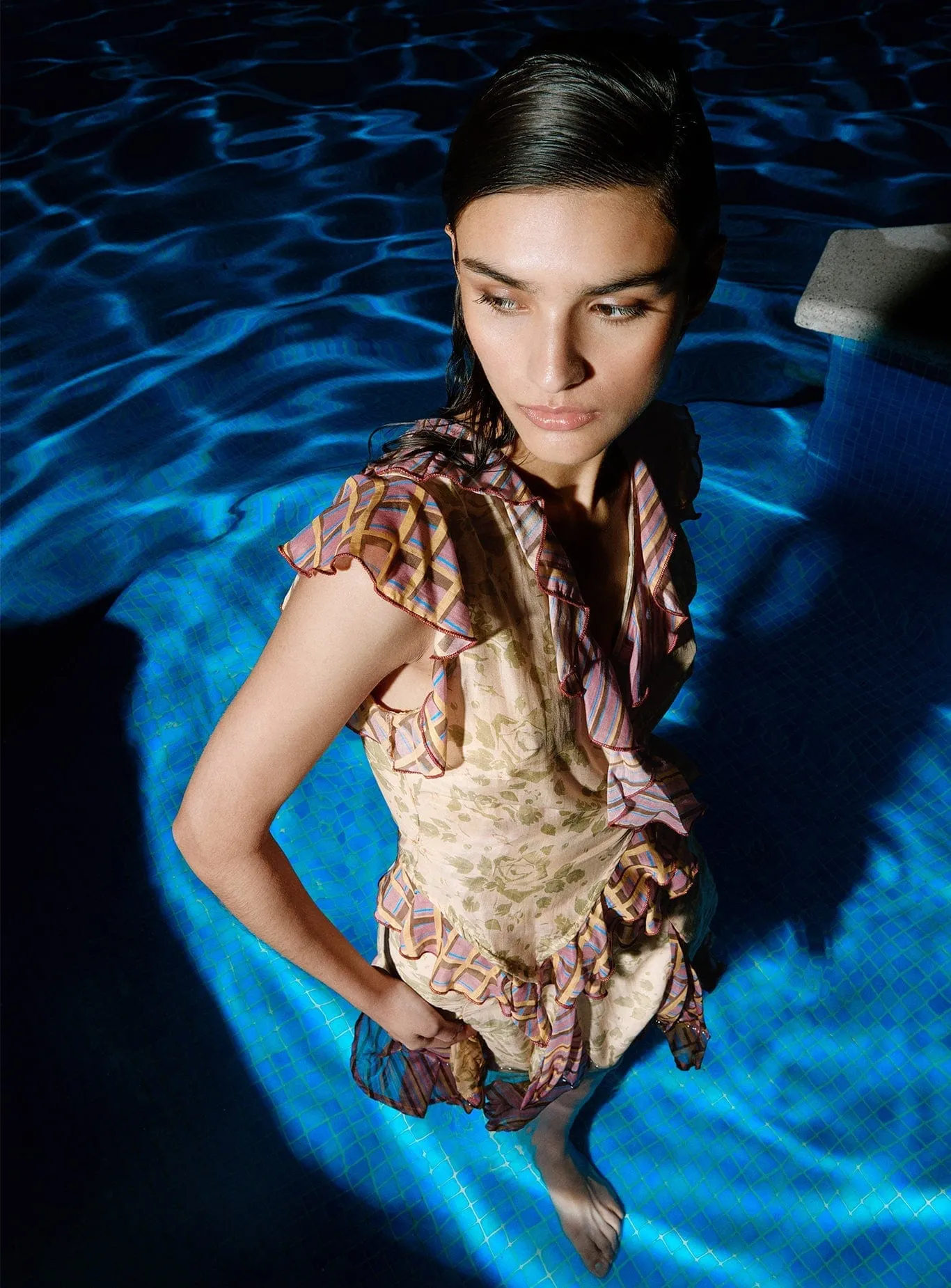 BETTINA WRAP BLOUSE sold by LAAGAM product image thumbnail 2