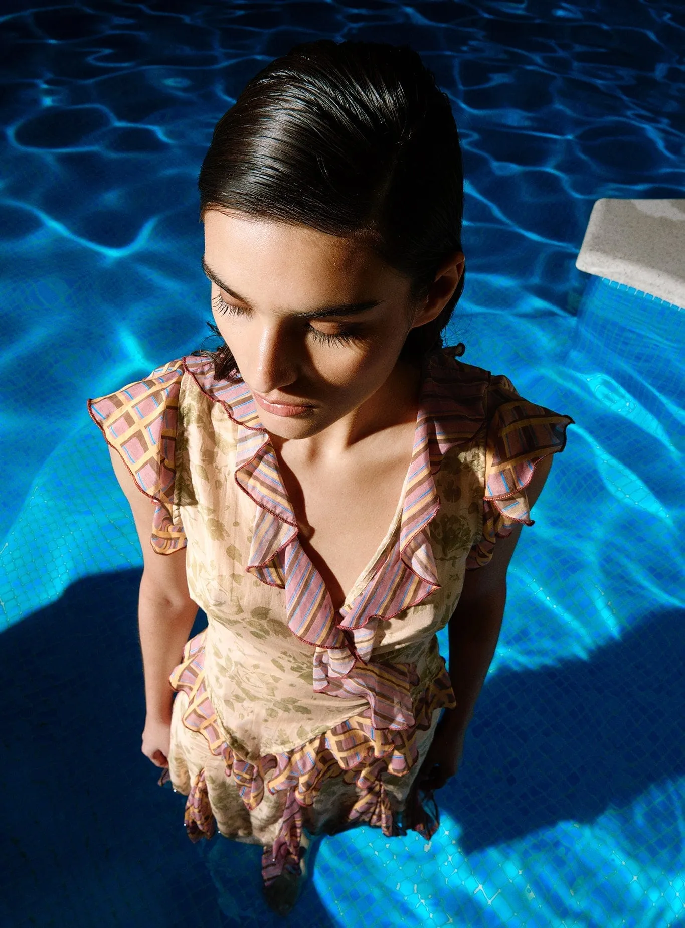 BETTINA WRAP BLOUSE sold by LAAGAM product image thumbnail 3