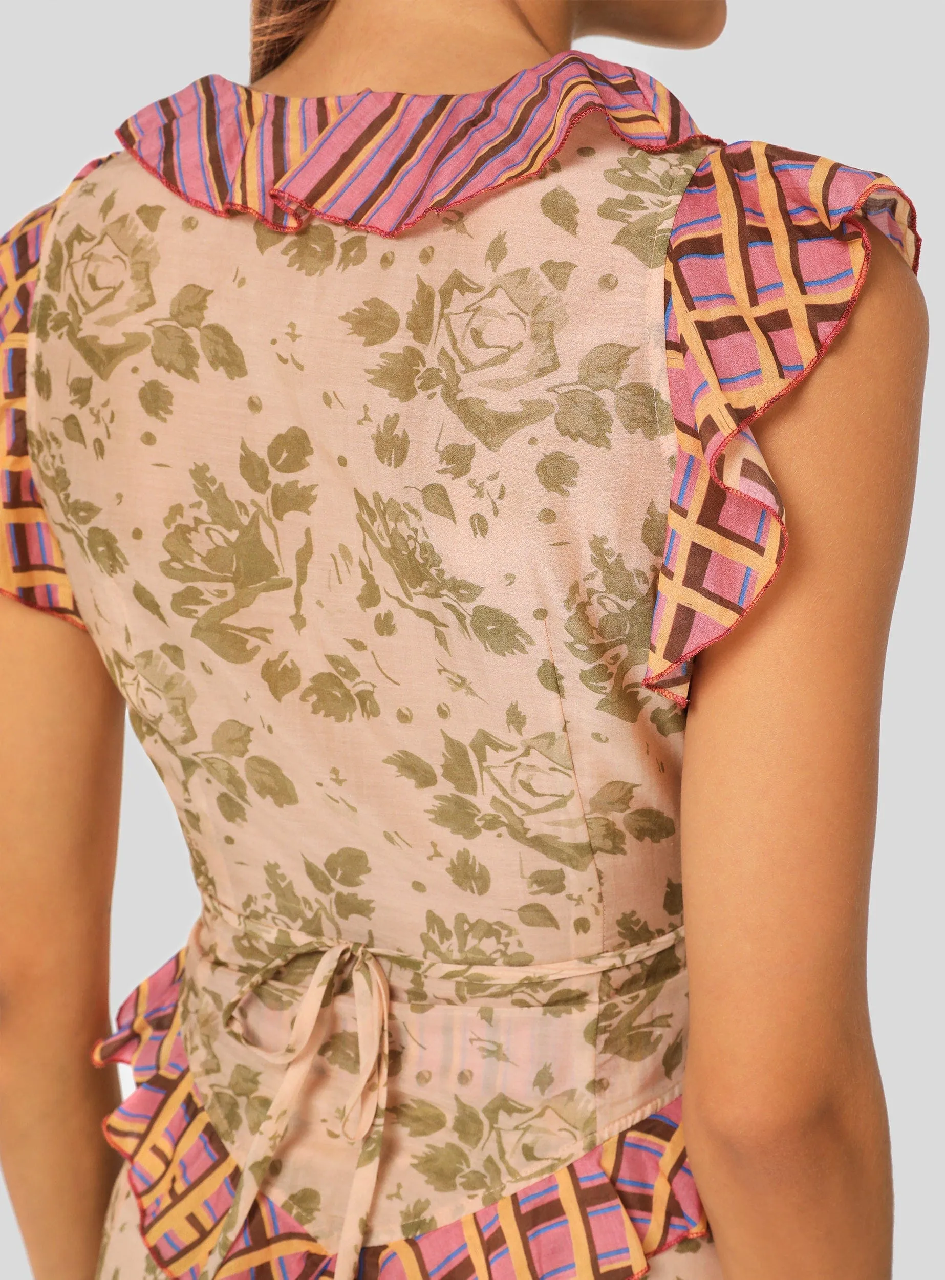 BETTINA WRAP BLOUSE sold by LAAGAM product image thumbnail 5