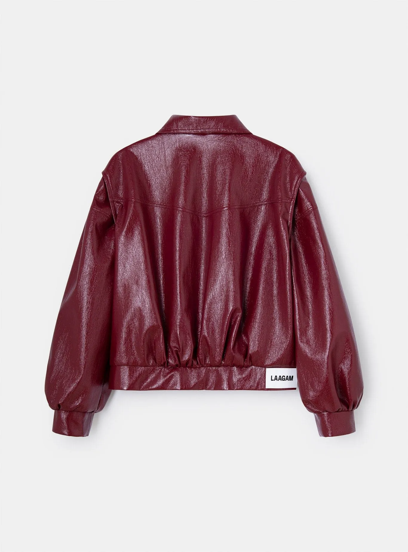 CUPIDO RED BOMBER JACKET sold by LAAGAM product image thumbnail 5