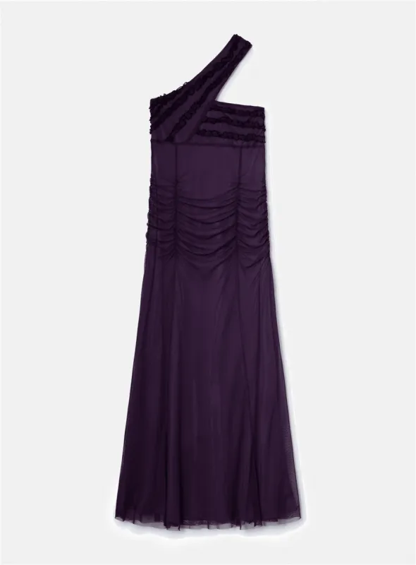 CHARLOTTE RUFFLED DRESS sold by LAAGAM