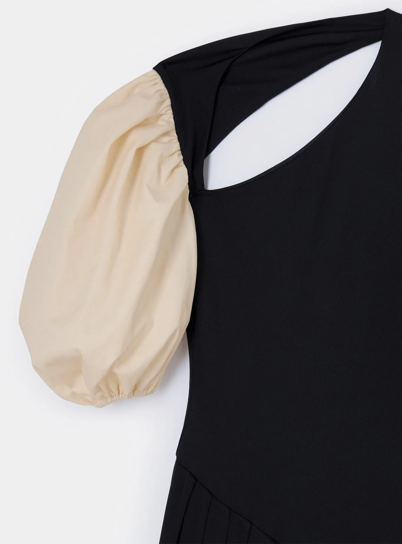 SWAN PUFF SLEEVE DRESS sold by LAAGAM product image thumbnail 2