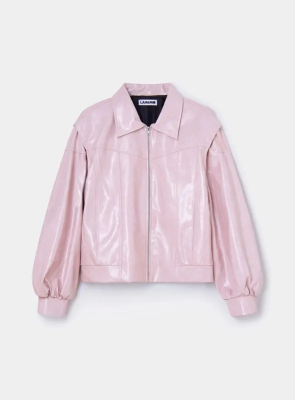 CUPIDO PINK BOMBER JACKET sold by LAAGAM
