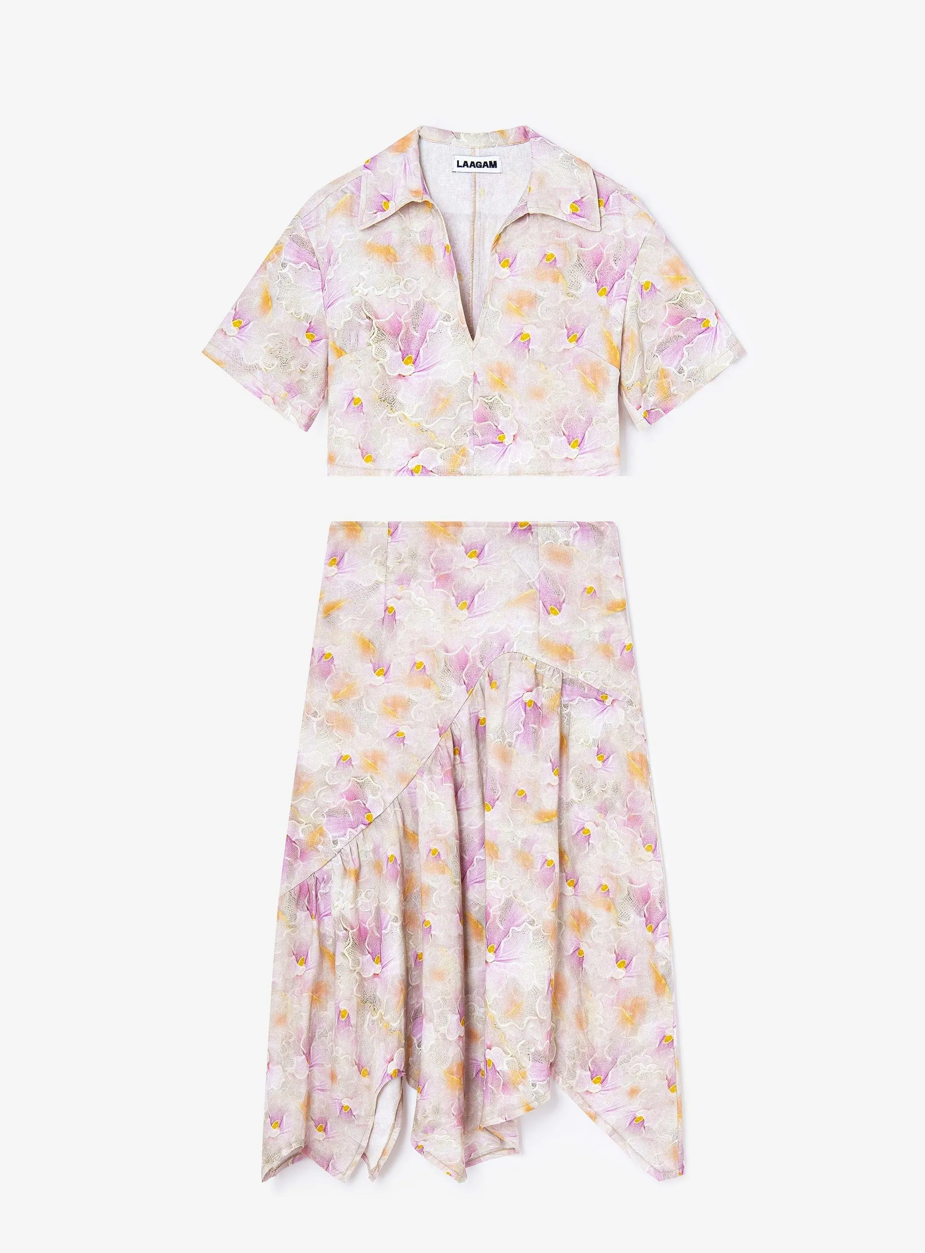 ANGÈLE CROP TOP sold by LAAGAM product image thumbnail 4