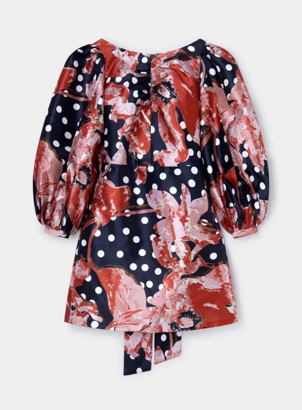 LIZA POLKA DRESS sold by LAAGAM