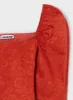 BRIGITTE RED PUFF SLEEVE BLOUSE sold by LAAGAM