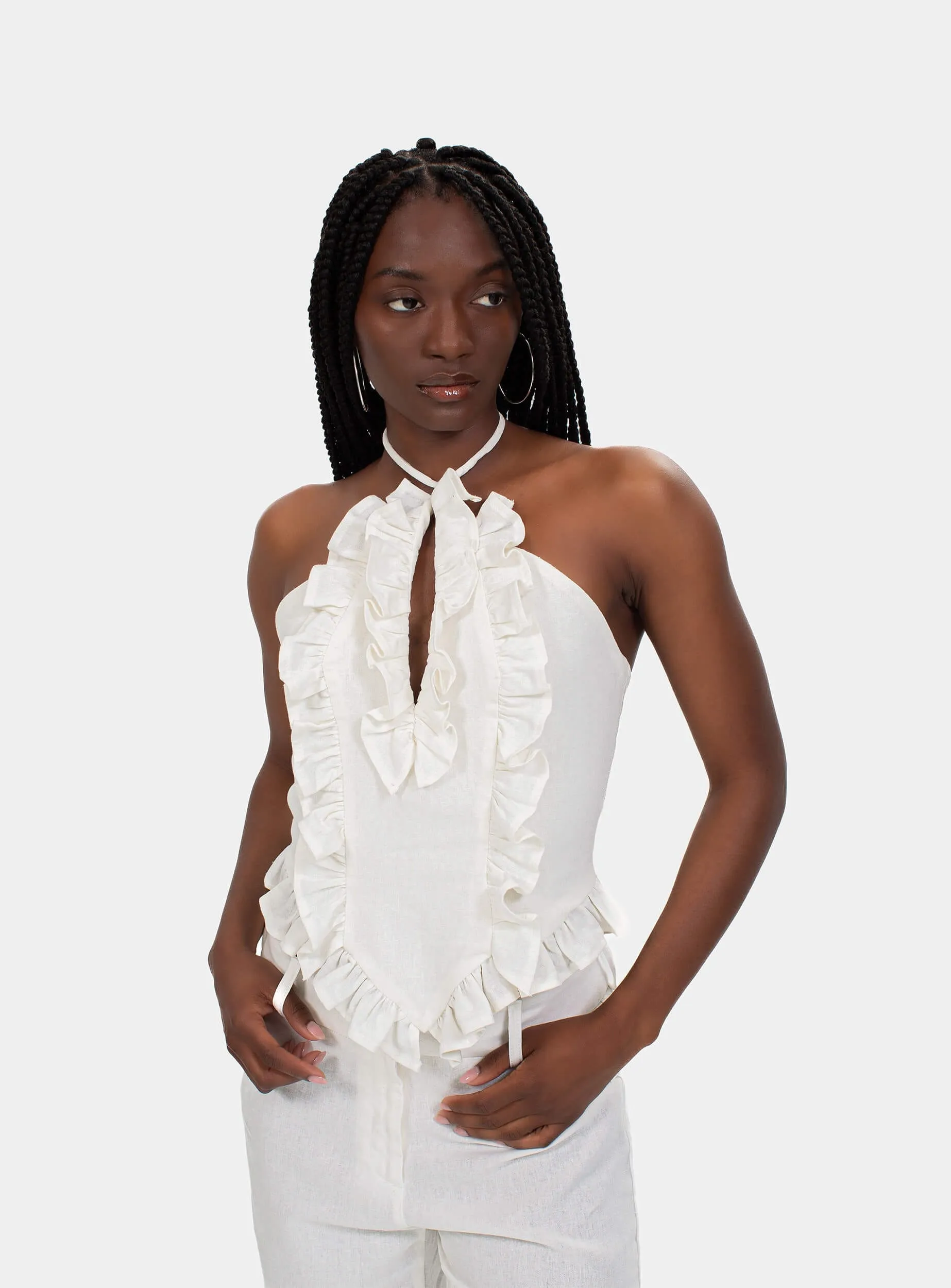 PIPER WHITE TOP sold by LAAGAM