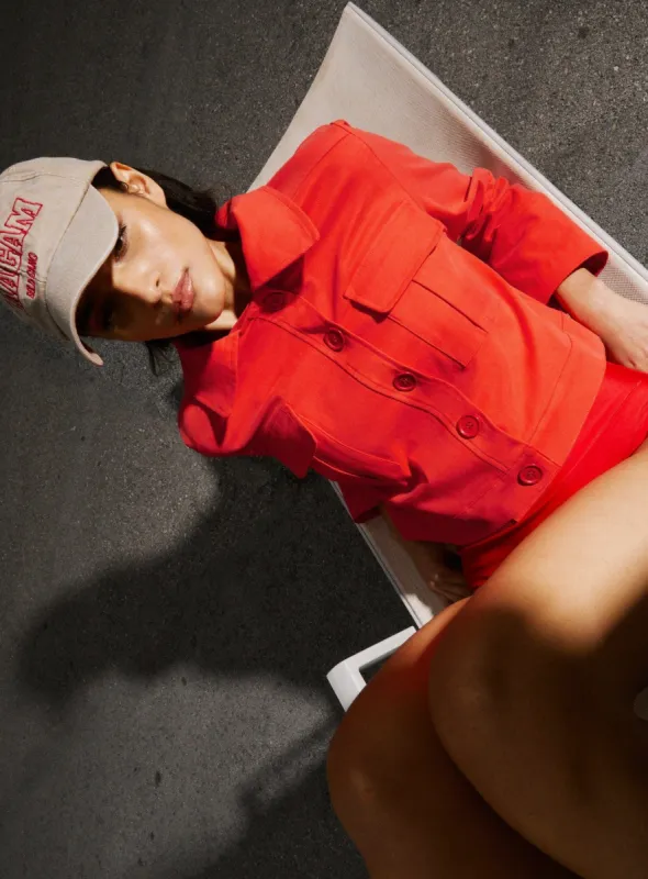 HEAT TWILL JACKET sold by LAAGAM