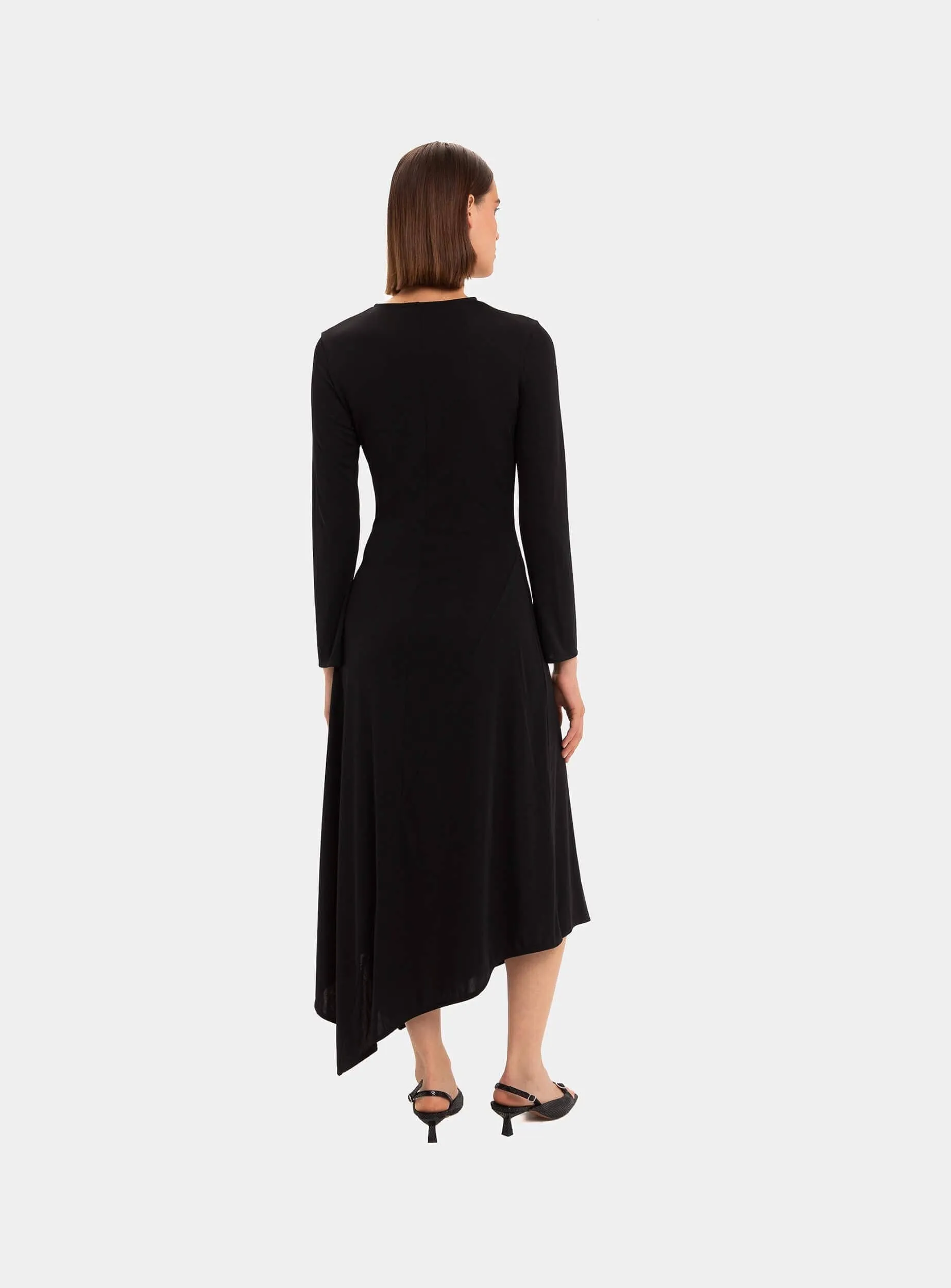 WINONA BLACK STRETCH DRESS sold by LAAGAM product image thumbnail 5