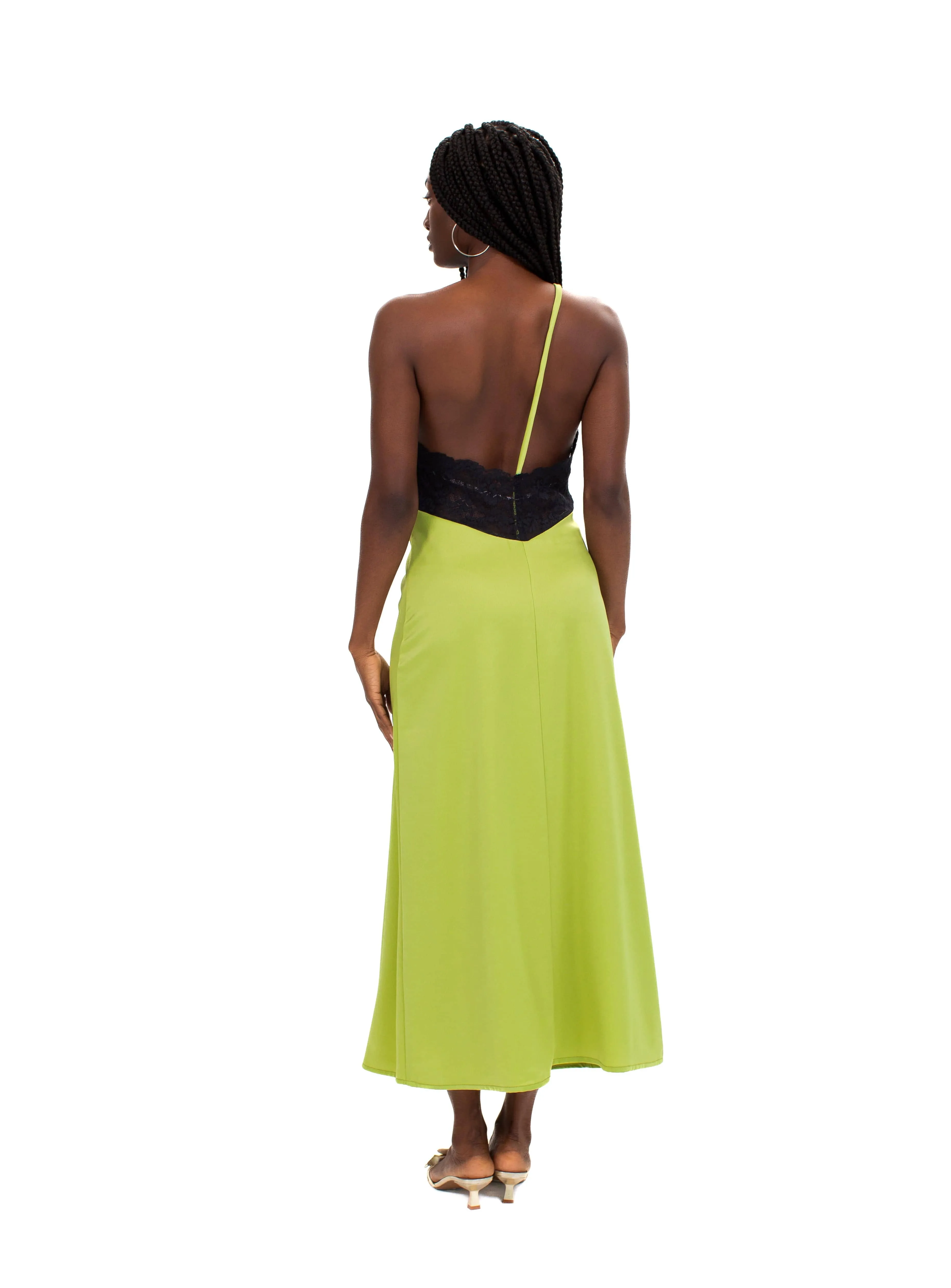 NAOMI LIME DRESS sold by LAAGAM product image thumbnail 2
