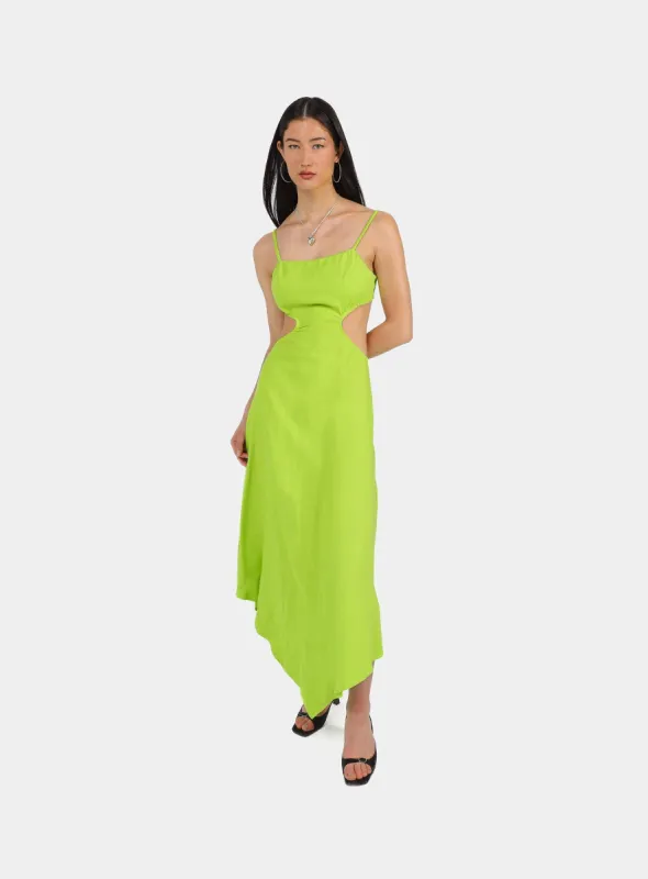 DEVON LIME DRESS sold by LAAGAM