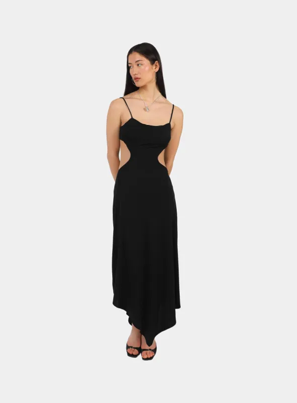DEVON BLACK DRESS sold by LAAGAM