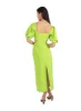 ODINE LIME DRESS sold by LAAGAM