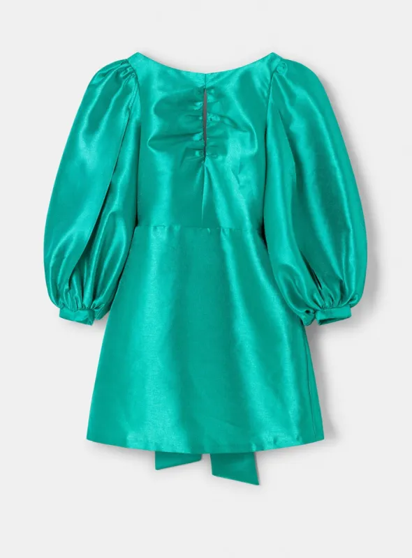 LIZA GREEN DRESS sold by LAAGAM
