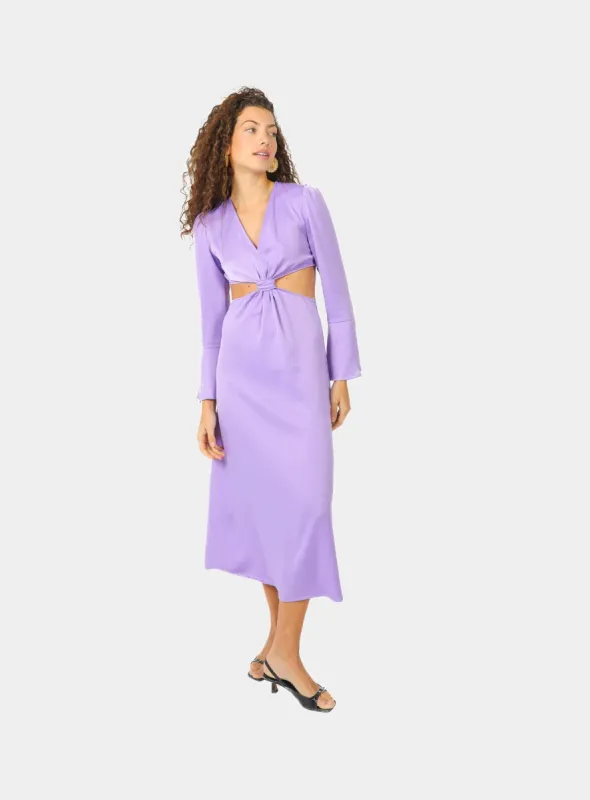 CLEO MAUVE DRESS sold by LAAGAM