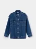 DE-NIMES INDIGO JACKET sold by LAAGAM