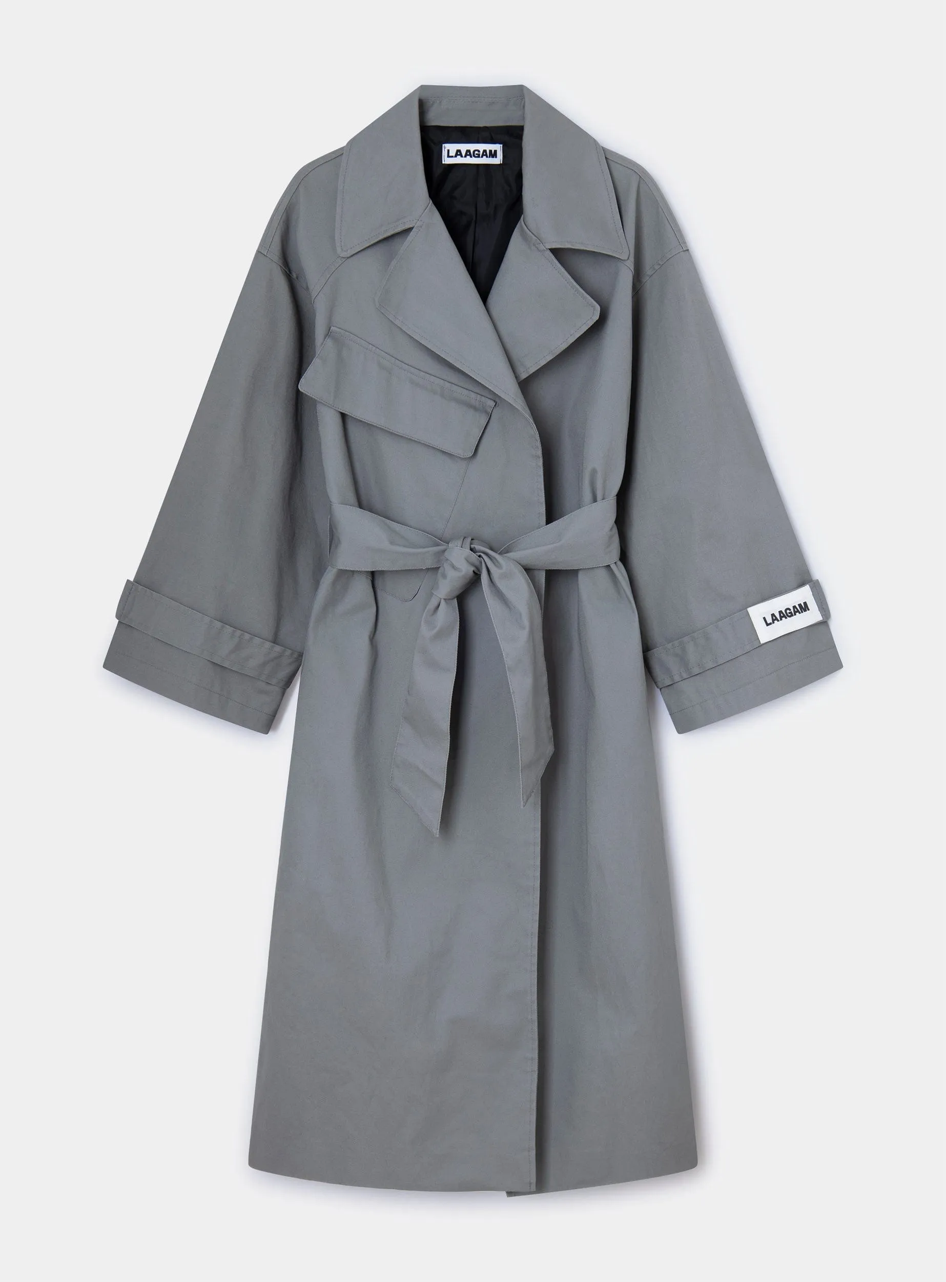 LONDRES GREY TRENCH sold by LAAGAM