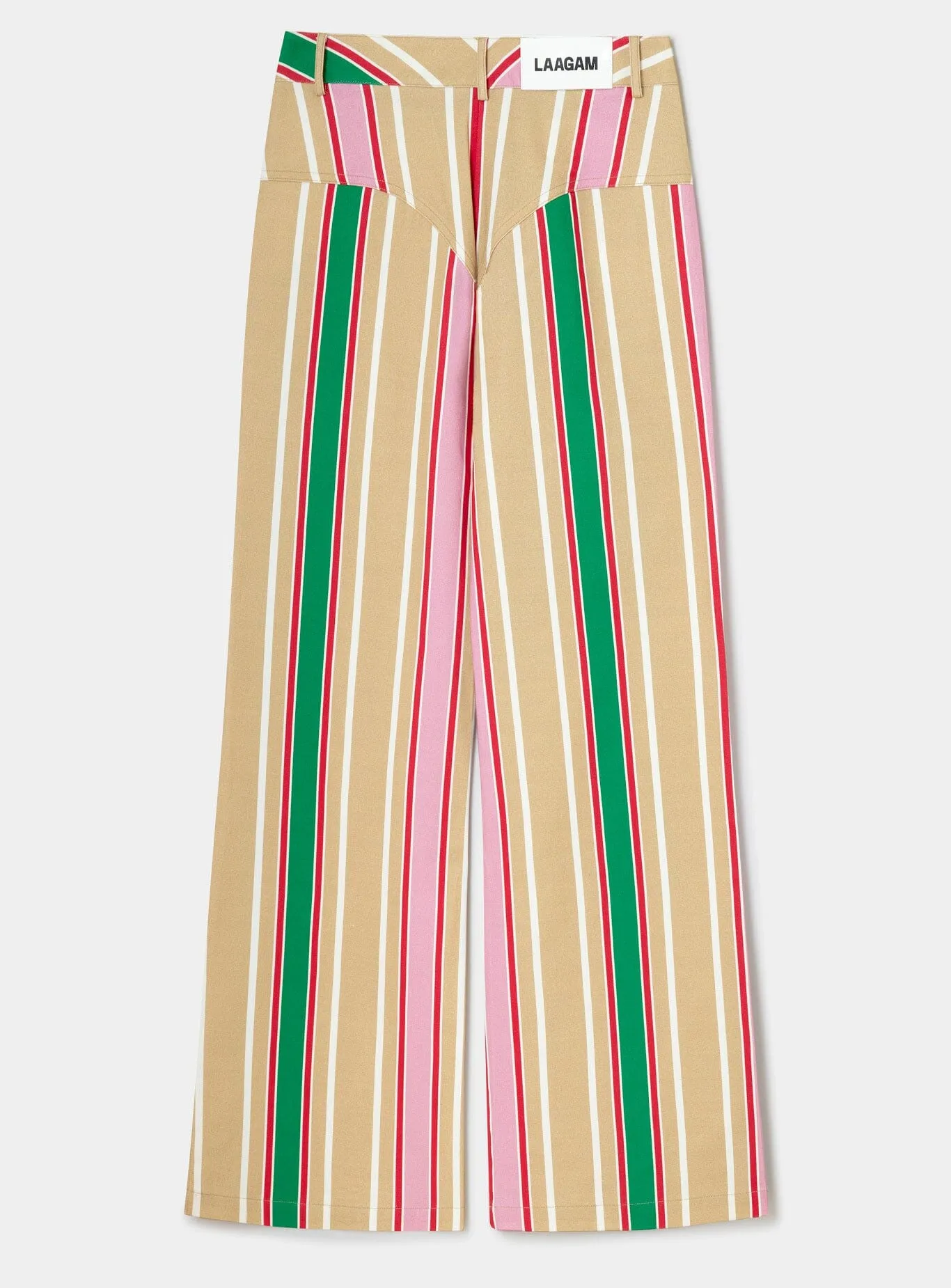 LEROY BROWN STRIPED TWILL PANTS sold by LAAGAM product image thumbnail 2
