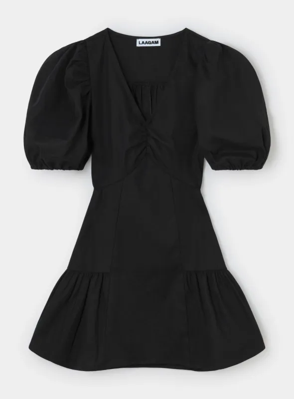 MILLIE BLACK SHORT DRESS sold by LAAGAM