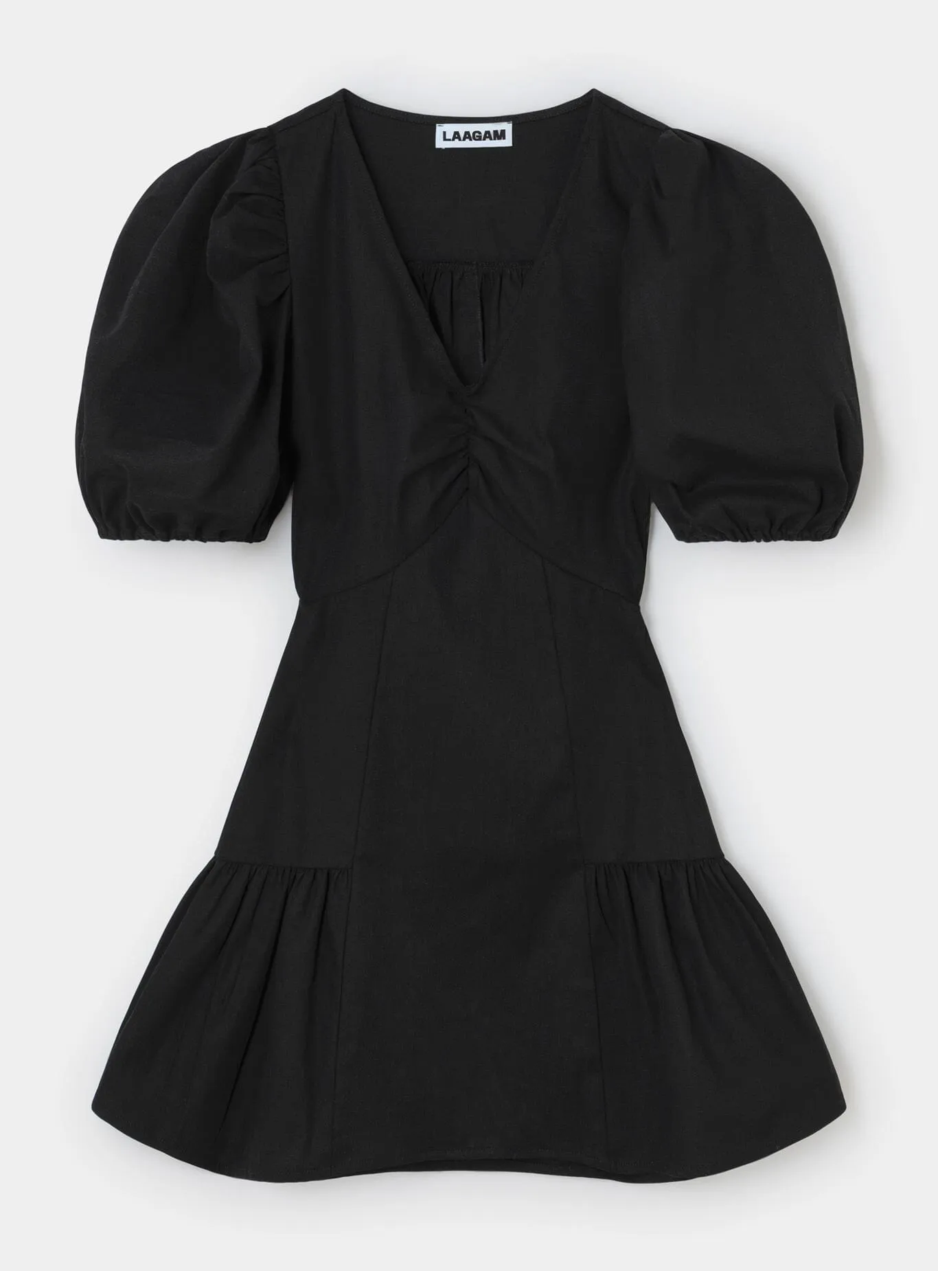 MILLIE BLACK SHORT DRESS sold by LAAGAM