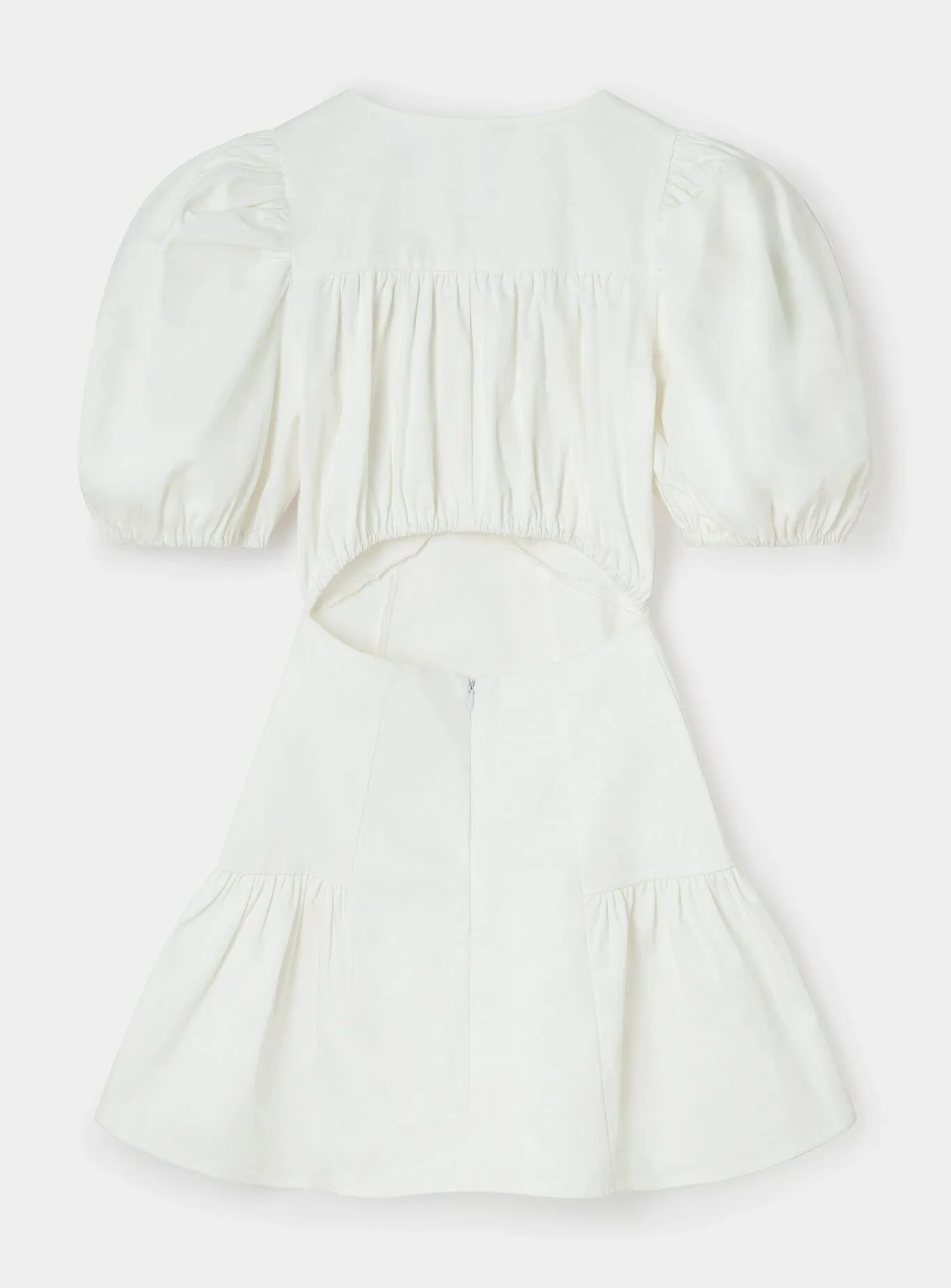 MILLIE WHITE SHORT DRESS sold by LAAGAM product image thumbnail 2