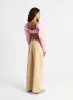 SMITH BEIGE SERGE PANTS sold by LAAGAM