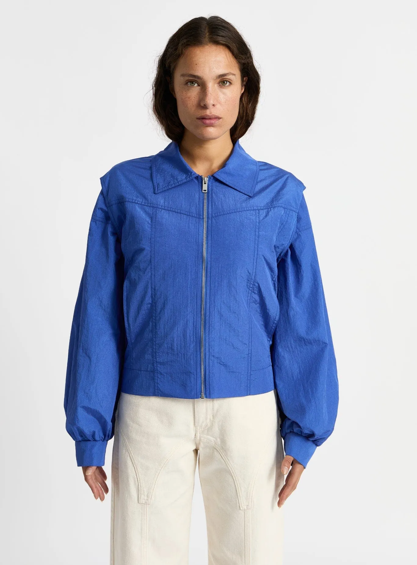 WATSON BLUE BOMBER JACKET sold by LAAGAM