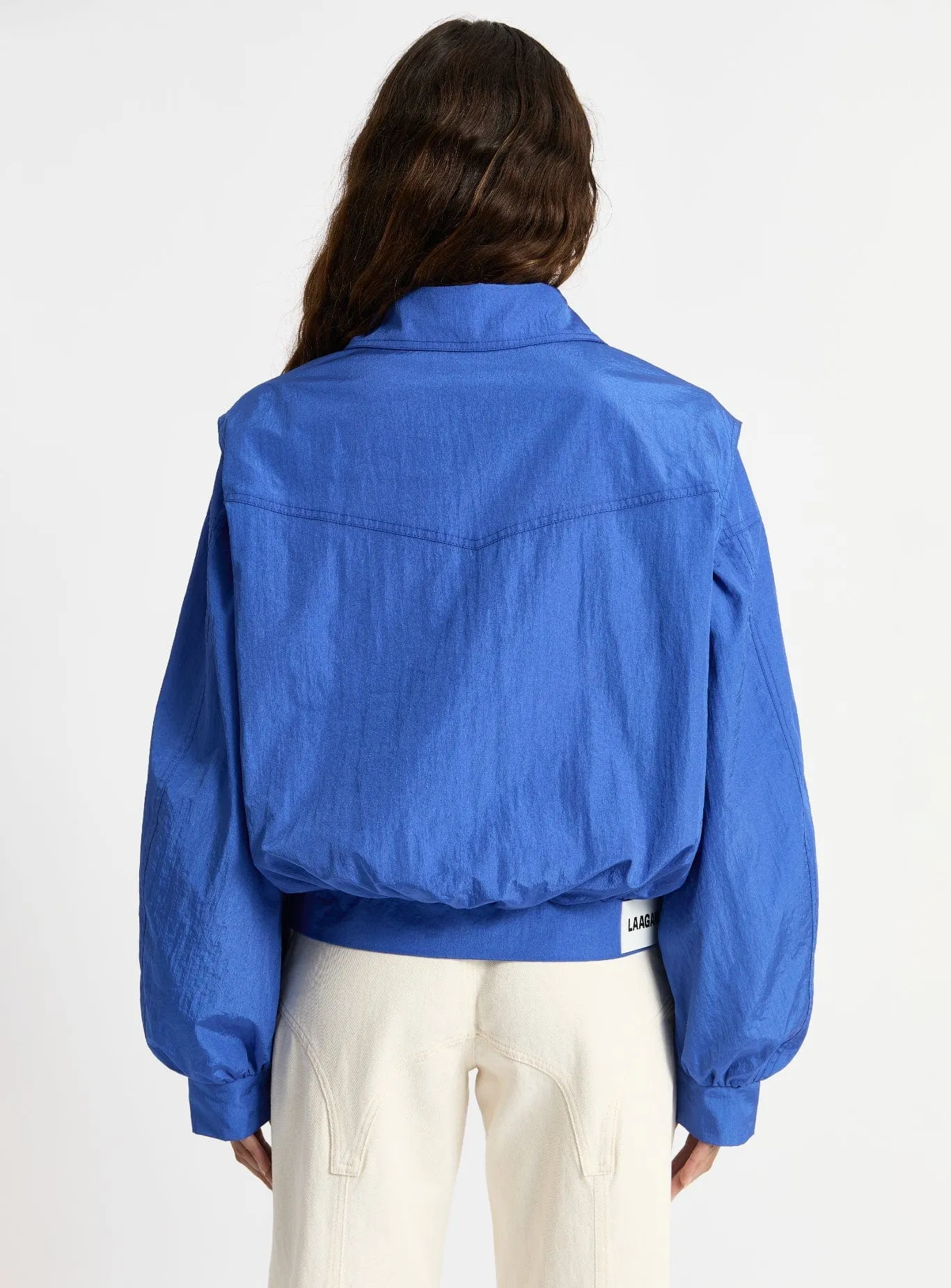 WATSON BLUE BOMBER JACKET sold by LAAGAM product image thumbnail 2