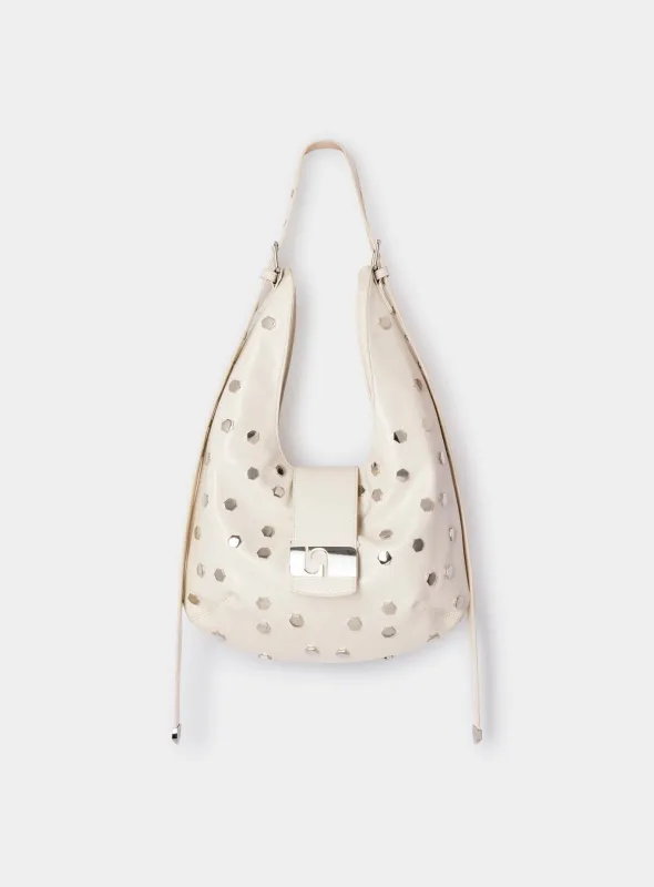 【JADED LONDON】Marza PU Leather Studded Bag in Zebra Marza PU Leather Studded Bag in Zebra | Jaded London | Clothing