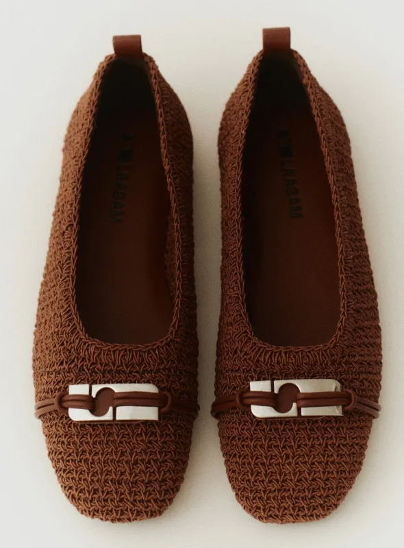 MAUI BROWN BALLERINAS sold by LAAGAM