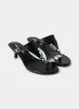 MELATI BLACK HEELED SANDAL sold by LAAGAM