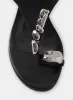 MELATI BLACK HEELED SANDAL sold by LAAGAM