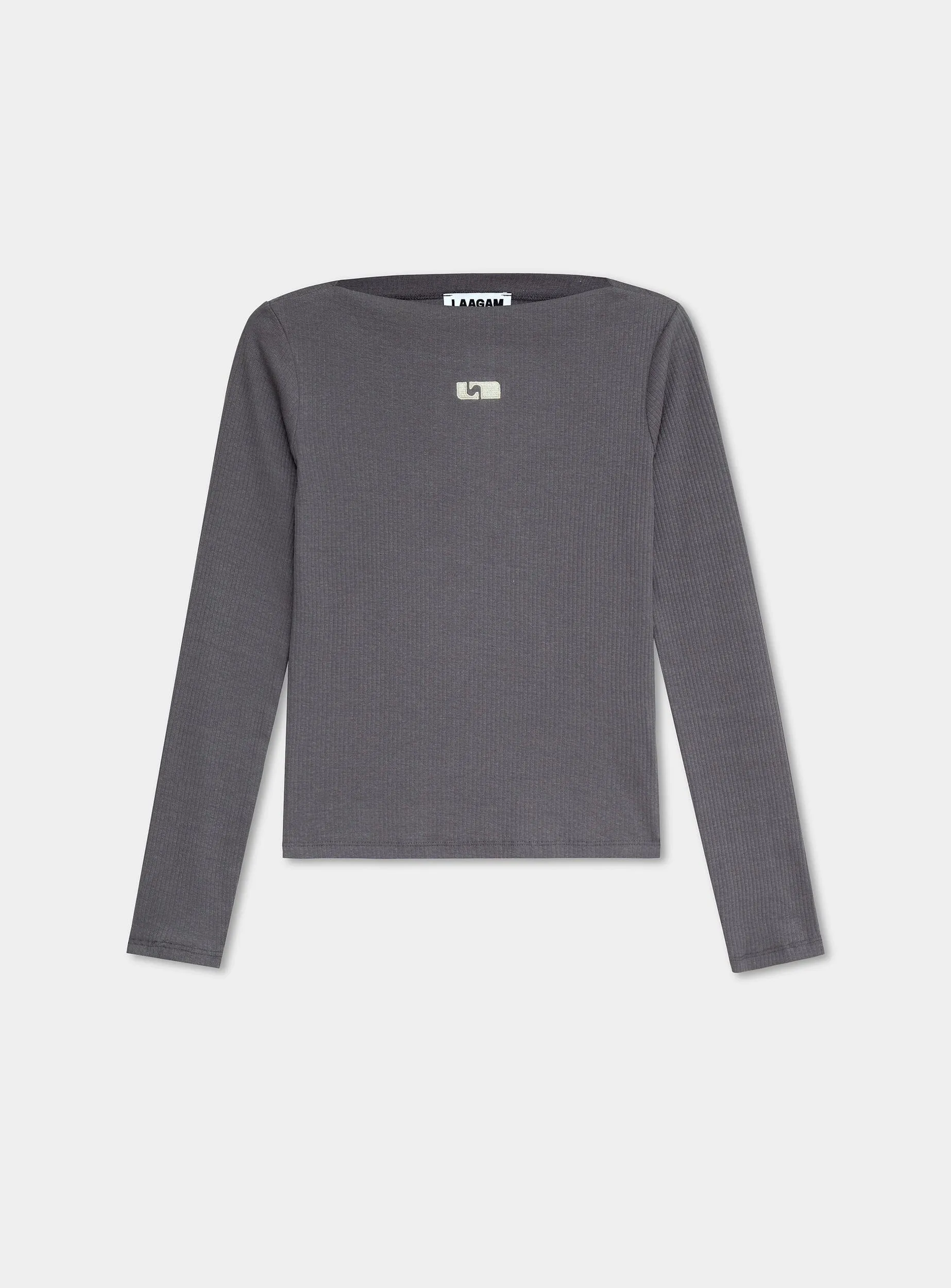 EMORY GREY LONG SLEEVE T-SHIRT sold by LAAGAM