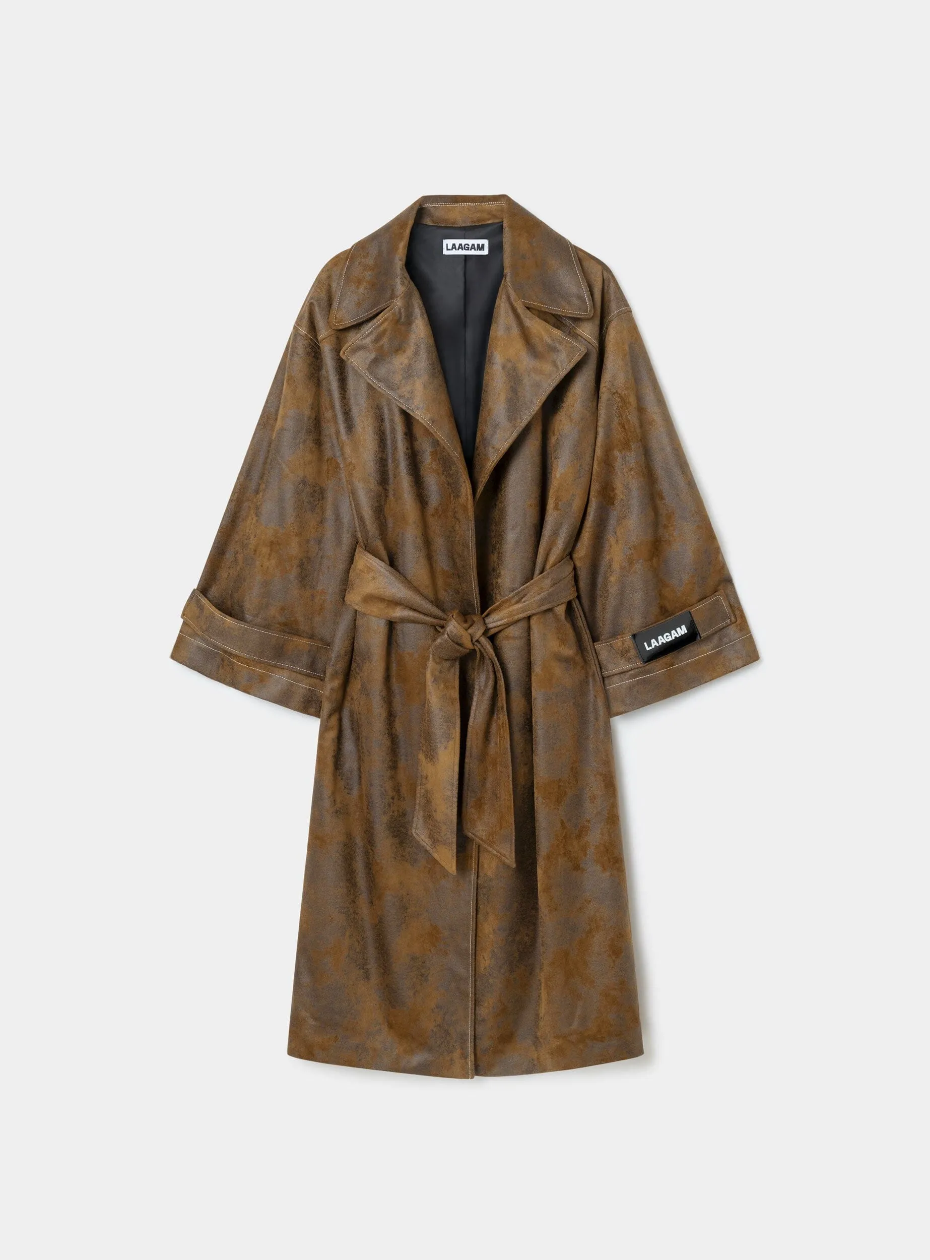 COBRA BROWN TRENCH sold by LAAGAM product image thumbnail 4