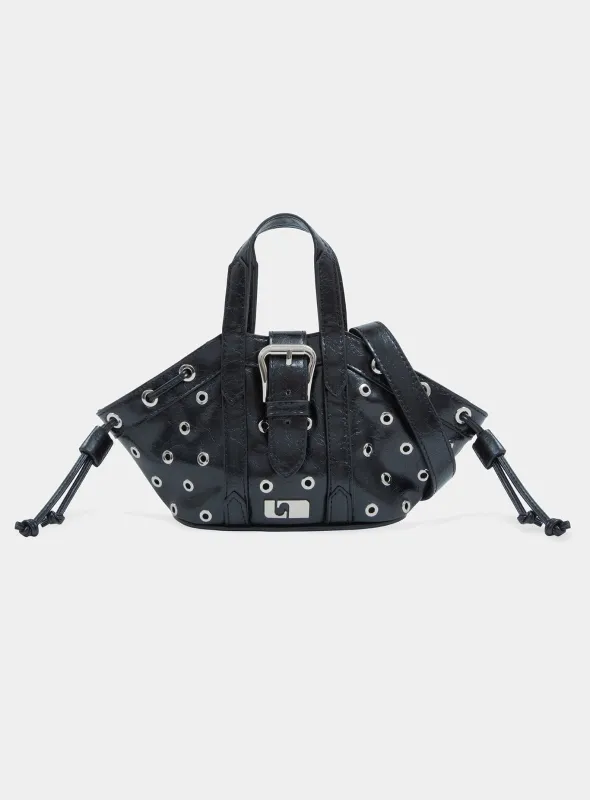 MINI DARLING BLACK EYELETS sold by LAAGAM