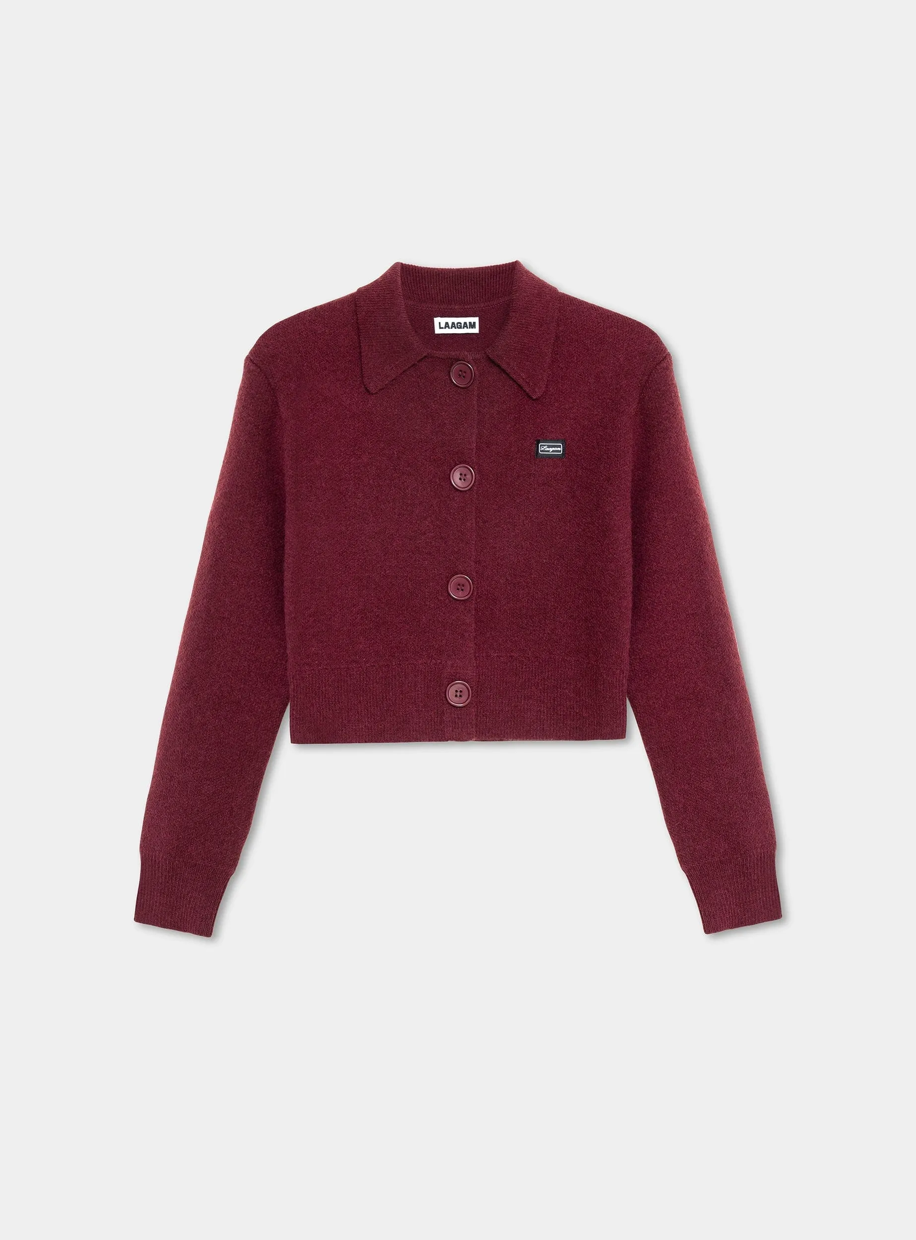 BEVERLY PLUM CARDIGAN sold by LAAGAM