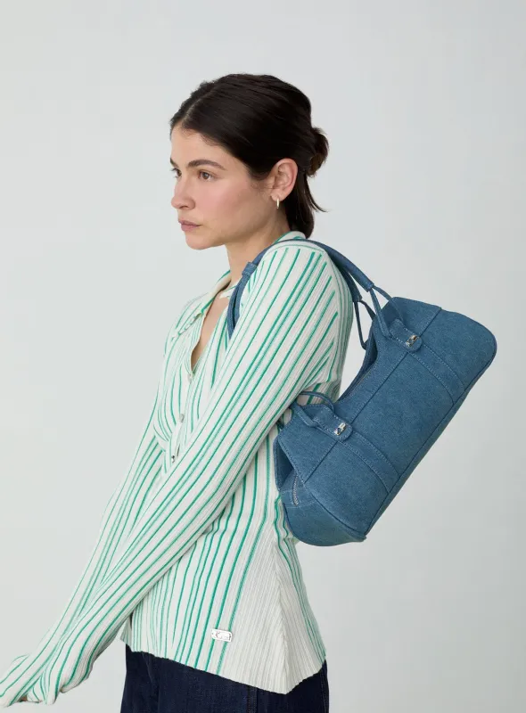JANE DENIM BAG made by LAAGAM