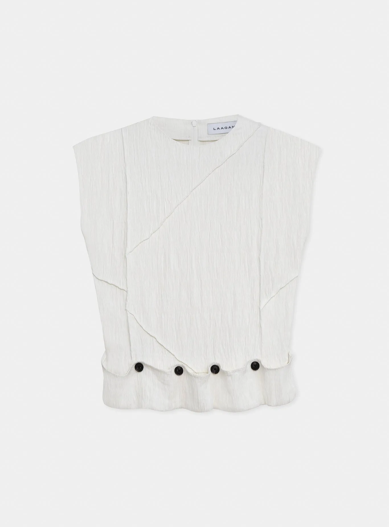 ZANIA ECRU TOP sold by LAAGAM product image thumbnail 4