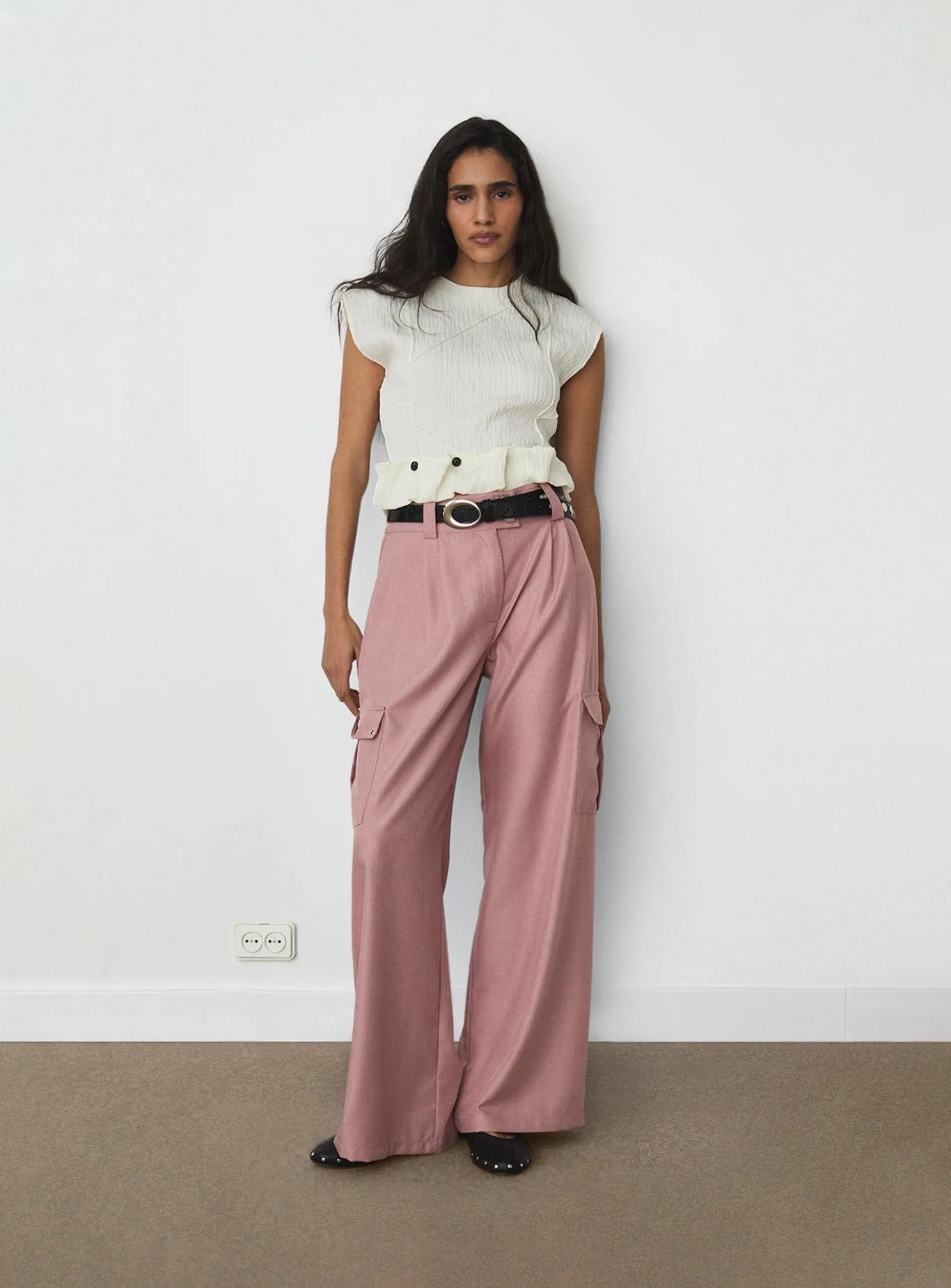 ZANIA ECRU TOP sold by LAAGAM product image thumbnail 2