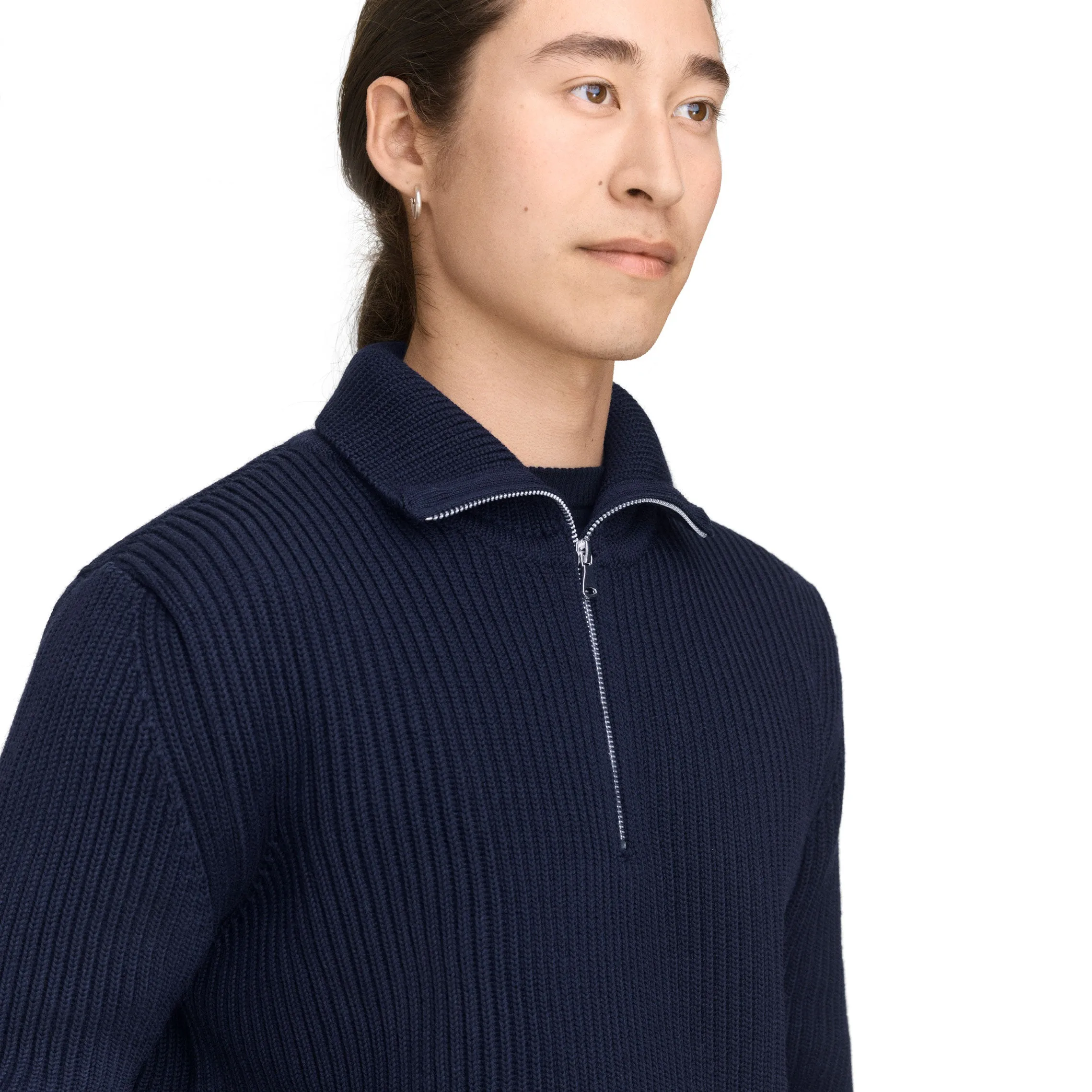 Navy Half-Zip Royal Blue sold by Andersen-Andersen product image thumbnail 3