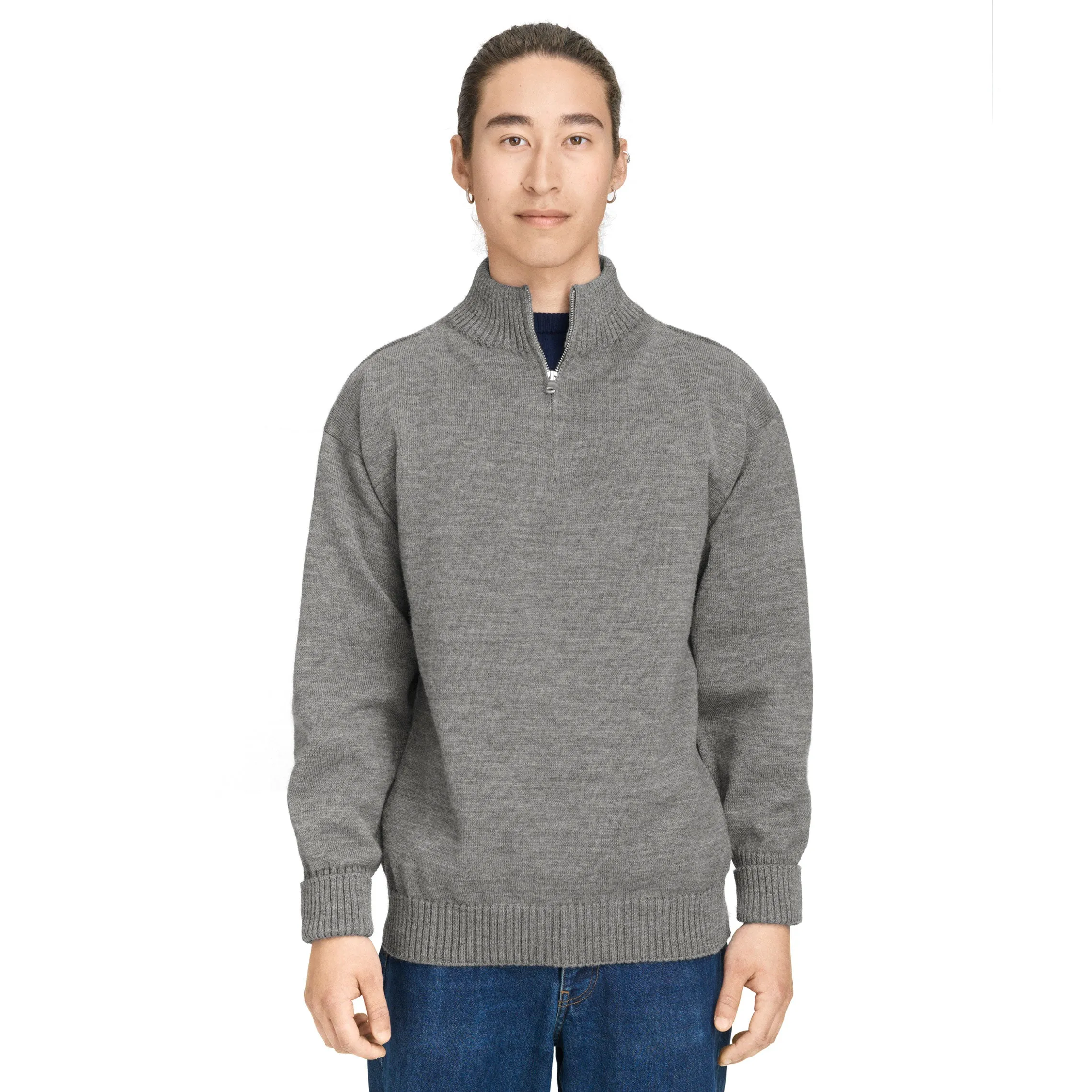 Seaman Half-Zip Dark Indigo sold by Andersen-Andersen product image thumbnail 2